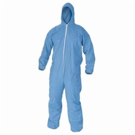 KIMBERLY-CLARK Flame Resistant Coverall, Blue- 3XL KCC45326